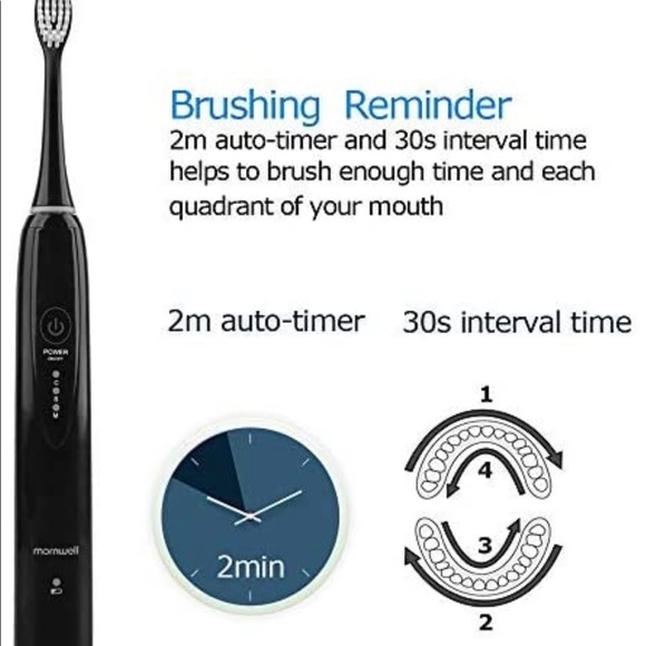 Mornwell Sonic Electric Toothbrush - Picture 3 of 6